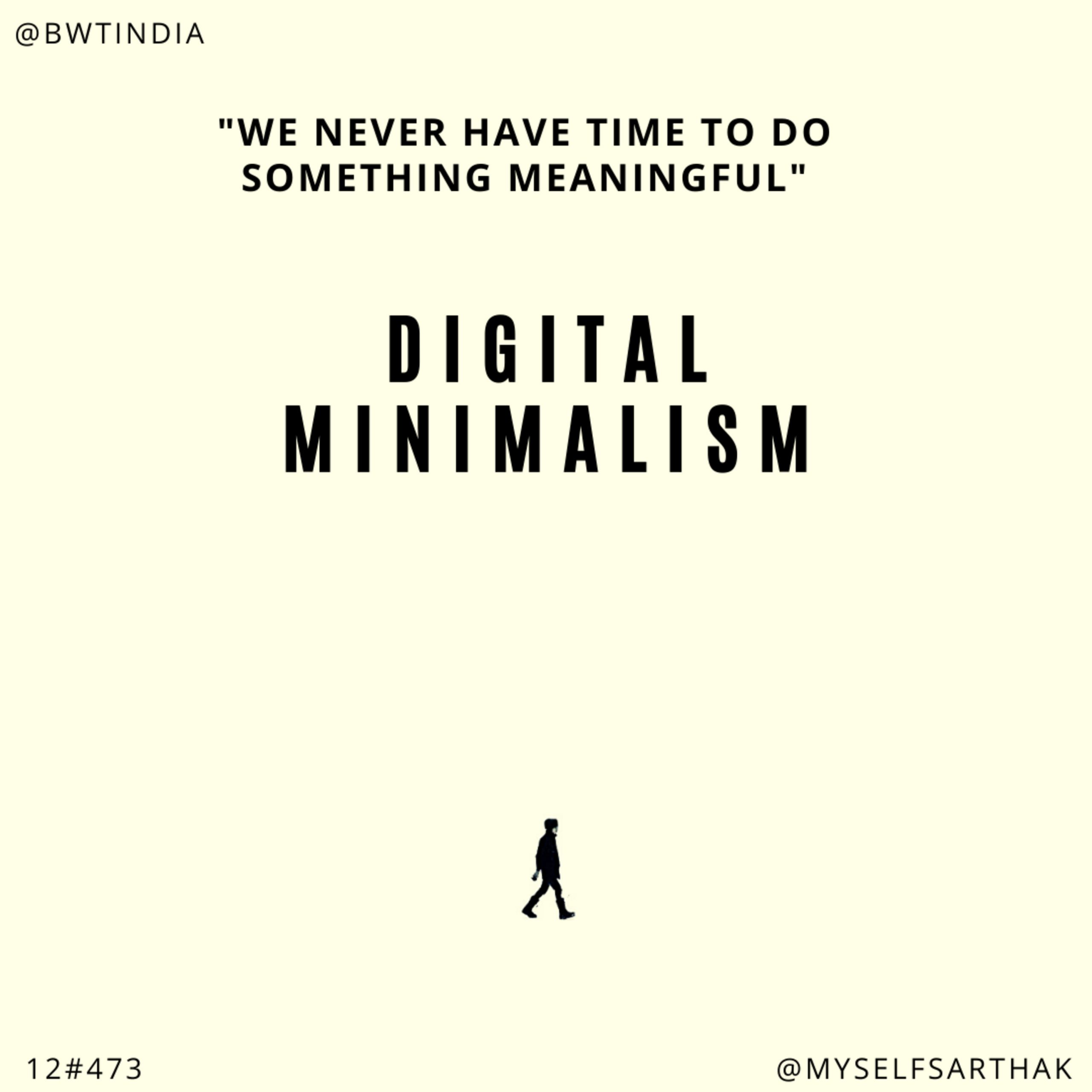 digital minimalism cal newport